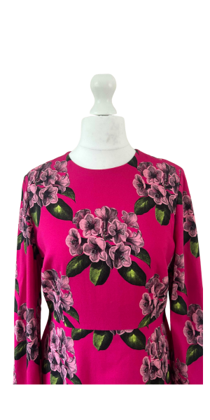 Hobbs Pink Floral Dress